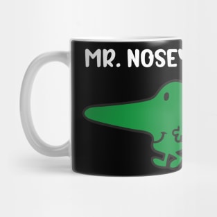 MR. NOSEY Mug